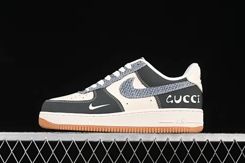 All categories Nk Air Force 1 Air Force series Nk Air Force 1 Low Air Force low top Nike Air Force 1'07 Low Gucci co-branded floral raw rubber Air Force 1 low top casual sneakers DF0188-058